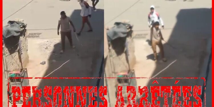 توقيف خمسة شبان بسوق السبت بعد انتشار فيديو لتبادل العنف بالشارع العام